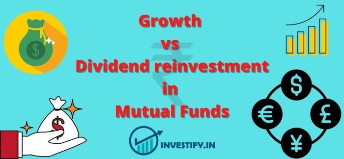 growth and dividend reinvestment in mutual fund